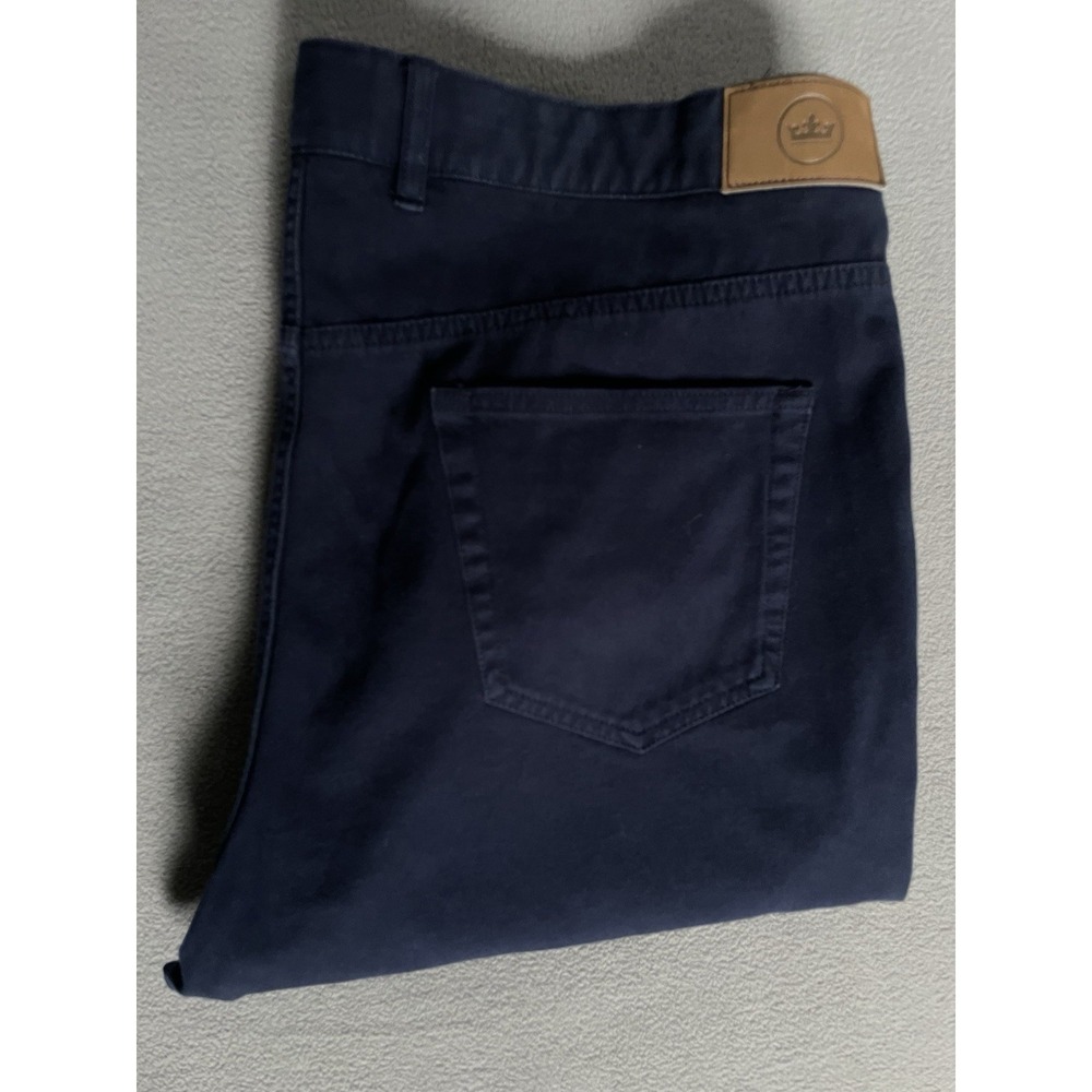 Peter Millar Pants Mens Golf Blue 40x31 Cotton/polyester Chino
